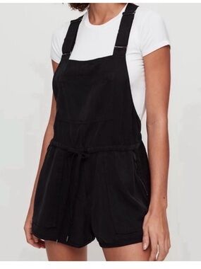 Aritzia Wilfred Free Beatriz Romper Shorts Overalls